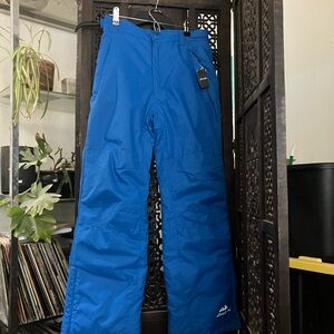 Designer Blue Snow Pants
